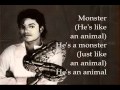 Michael Jackson feat. 50 Cent-Monster Lyrics (HD)