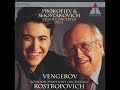 Capture de la vidéo Shostakovich: Violin Concerto No. 1 In A Minor, Op. 99 - Maxim Vengerov, Mstislav Rostropovich, Lso