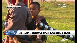 Ngabuburit Seru di Ponorogo dengan Bermain Meriam