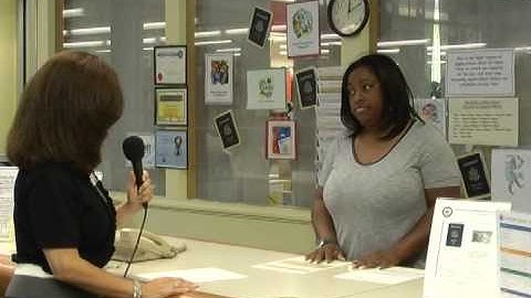 Getting a Passport at Old Bridge Library