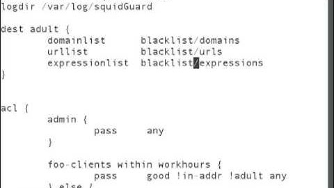 Using squidGuard To Restrict Access To Internet Sites