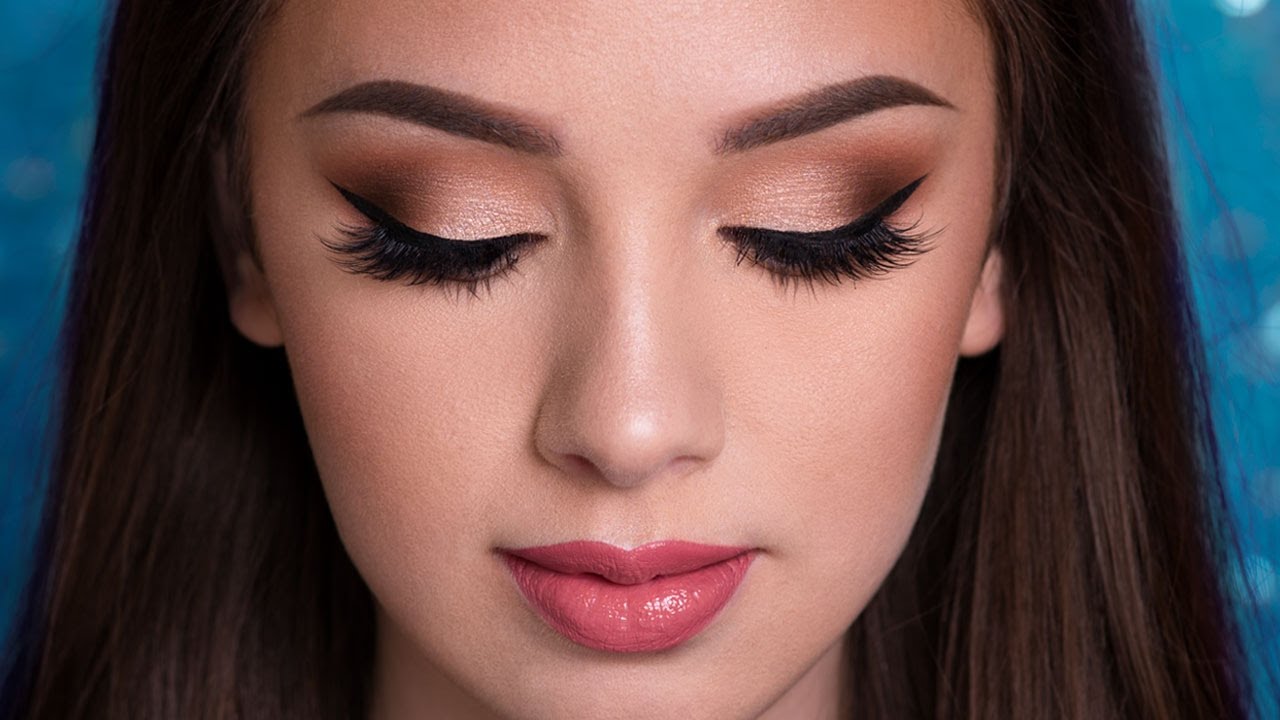 PROM Makeup Tutorial  EASY GLAM