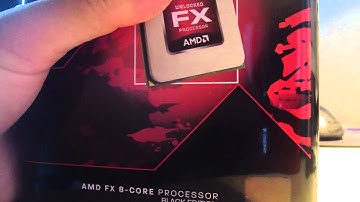 32 nm AMD FX-8120 Bulldozer 8 Core CPU Unboxing