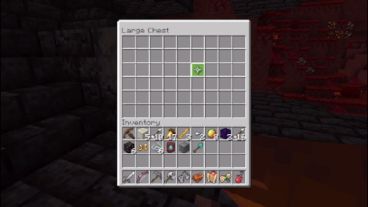 Minecraft event nether glitch