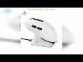 A must-have product! SOLAKAKA SM820 Tri-mode Wireless Mouse Magnetic Rechargeable Dock RGB PAW3311