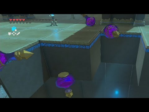 【ブレワイ(BotW)】祠の仕掛けで高速で射出されてみた【ドリカラ】