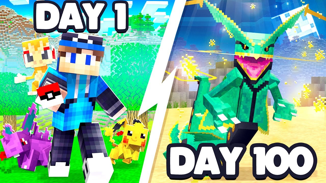 Who Will Become The Greatest Pokemon Trainer After 100 Days? (Minecraft Cobblemon)