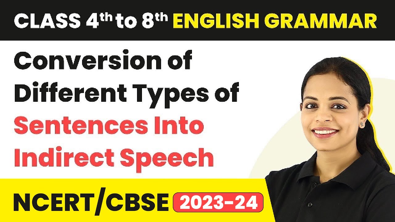 convert sentence into indirect speech online