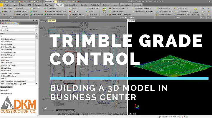 TRIMBLE 3D MODEL IN 5 MINUTES!  SO SATISFYING!  DK...