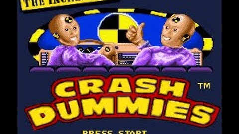 SNES Longplay - The Incredible Crash Dummies