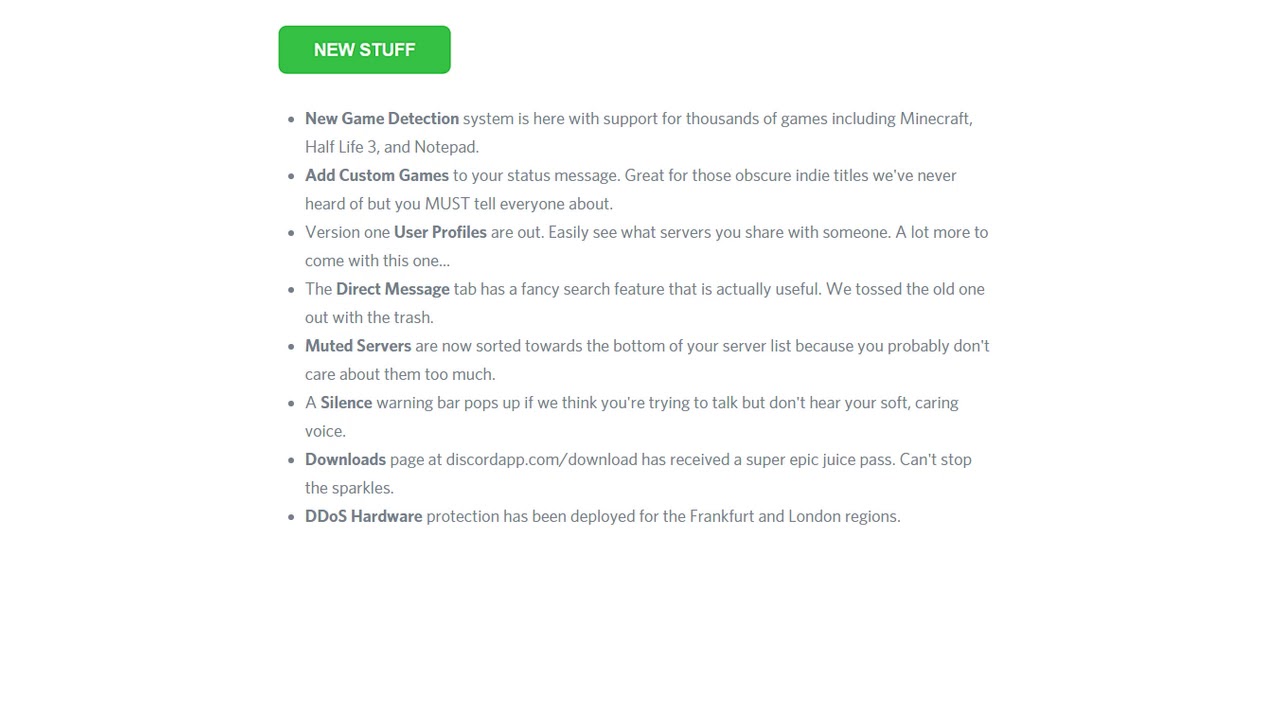 Reading Discord Patch Notes - YouTube