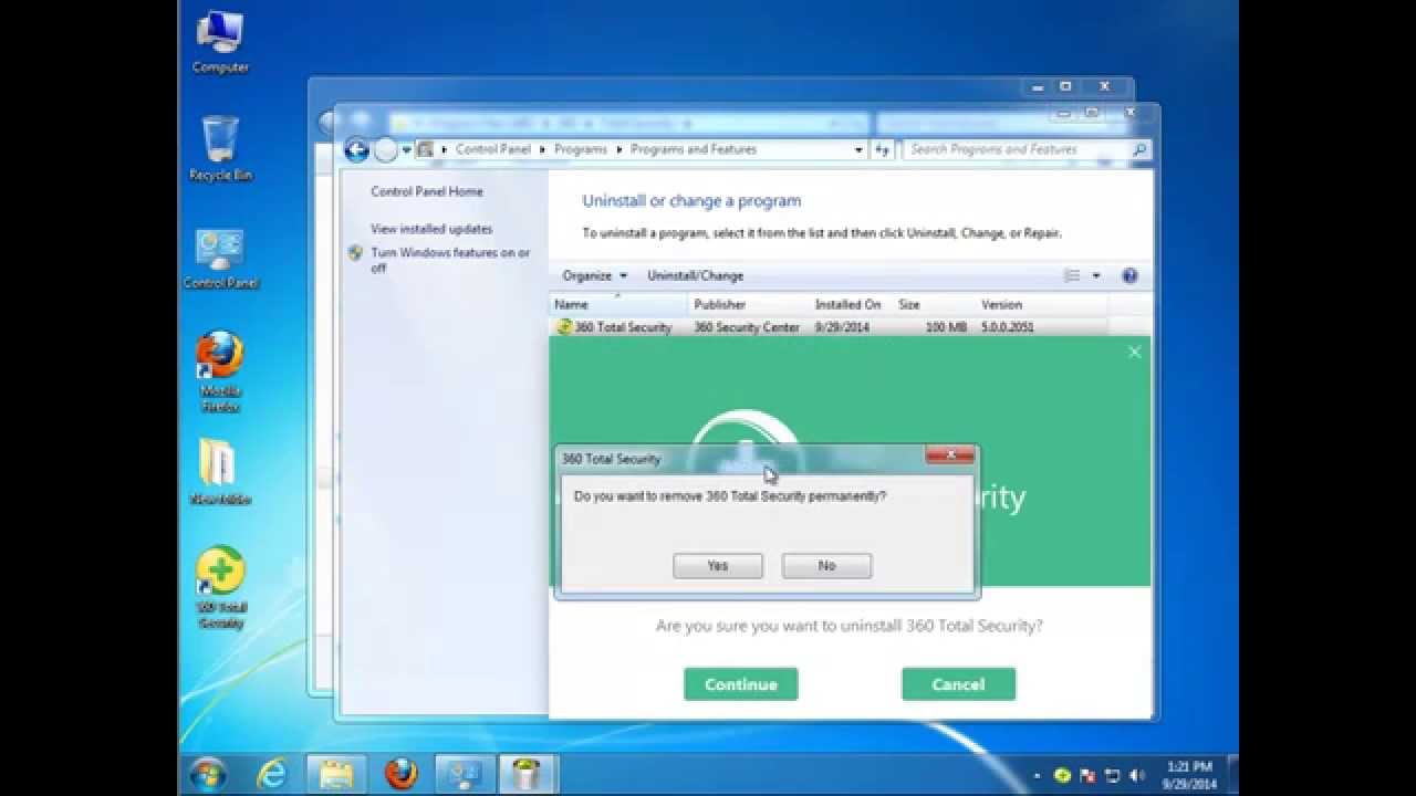 360 total security uninstall tool download