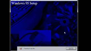 Installing Windows 95