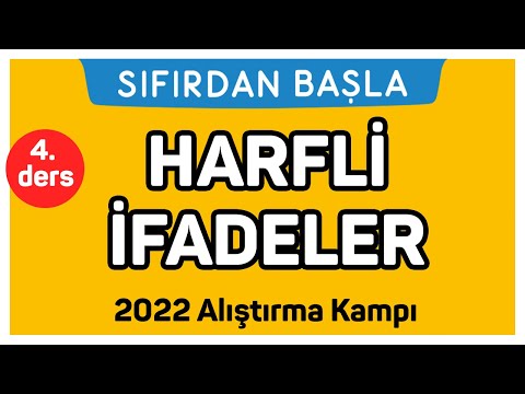 HARFLİ İFADELER | Alıştırma kampı 4. Ders | Sıfırdan Başla Temelini Geliştir (4/18)