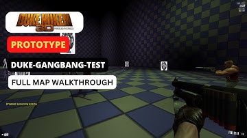 Duke Nukem 3D: Reloaded (prototype) map - Duke-GangbangTest