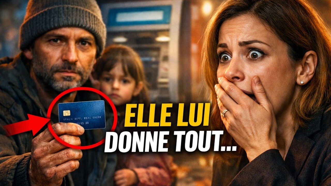 Elle donne sa carte bancaire à un père sans abri pour le tester... ce qu’il fait va vous choquer