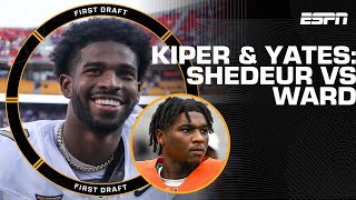 Shedeur Sanders vs Cam Ward: Similarities & differences between nation's top QBs | First Draft🏈