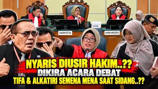 VIRAL,, TIFA & ALKATIRI NEARLY KICKED OUT BY JUDGE..?? COURTROOM TURNED INTO A TALK SHOW/TV DEBAT...