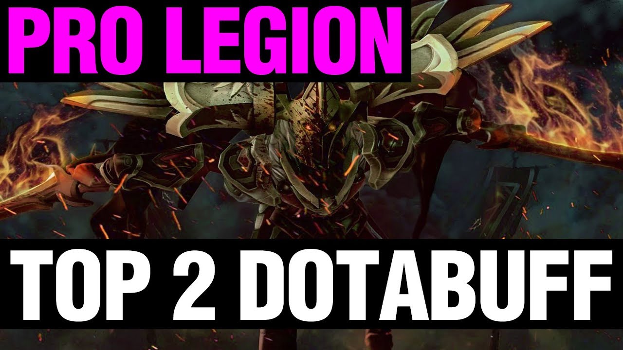 TOP 2 DOTABUFF - PRO LEGION COMMANDER - Dota 2