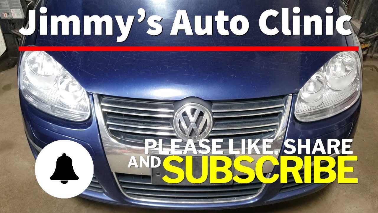 2006 Volkswagen Jetta TDI Serpentine Belt & Tensioner Replacement