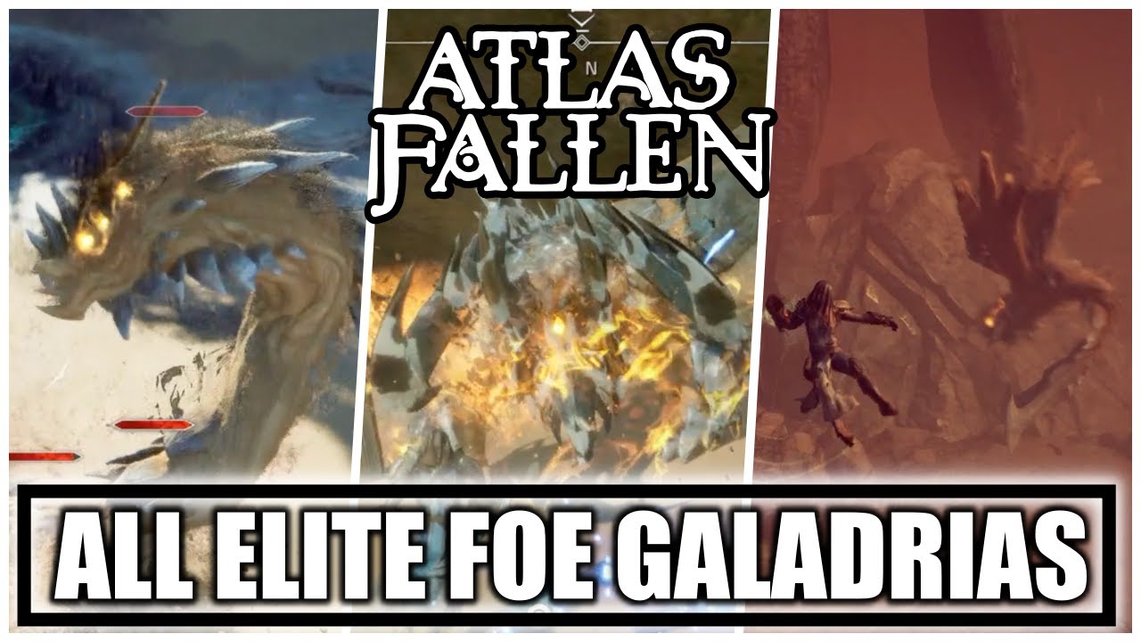 Atlas Fallen - All Elite Foes Caladrias - Locate & Defeat Scrimmur, Coylur & Gashur