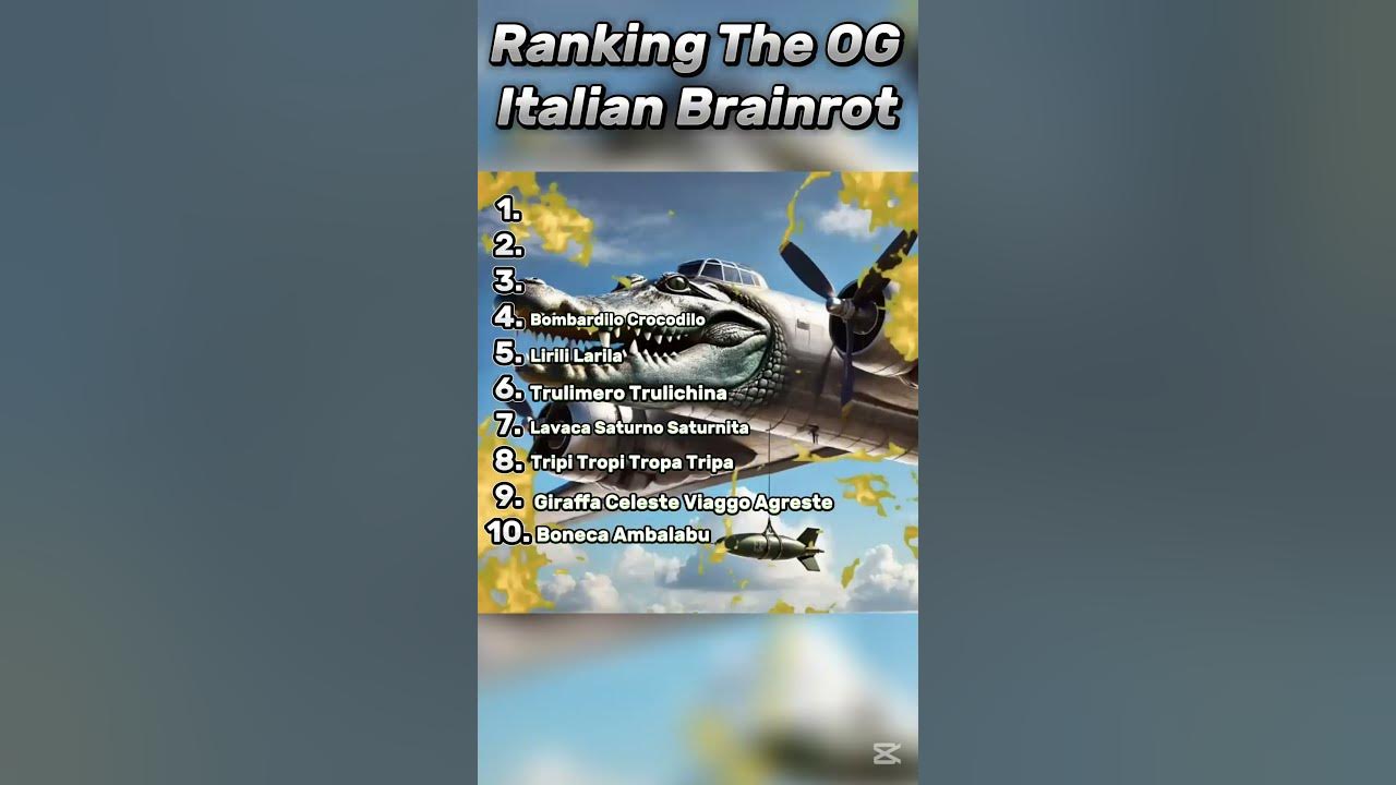 Ranking The OG Italian Brainrot!