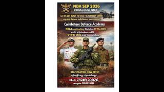 NDA Foundation Course  + 2026 Exam Ready + SSB Guidance   call 78249 20076/84899 44252 #ssb, #nda