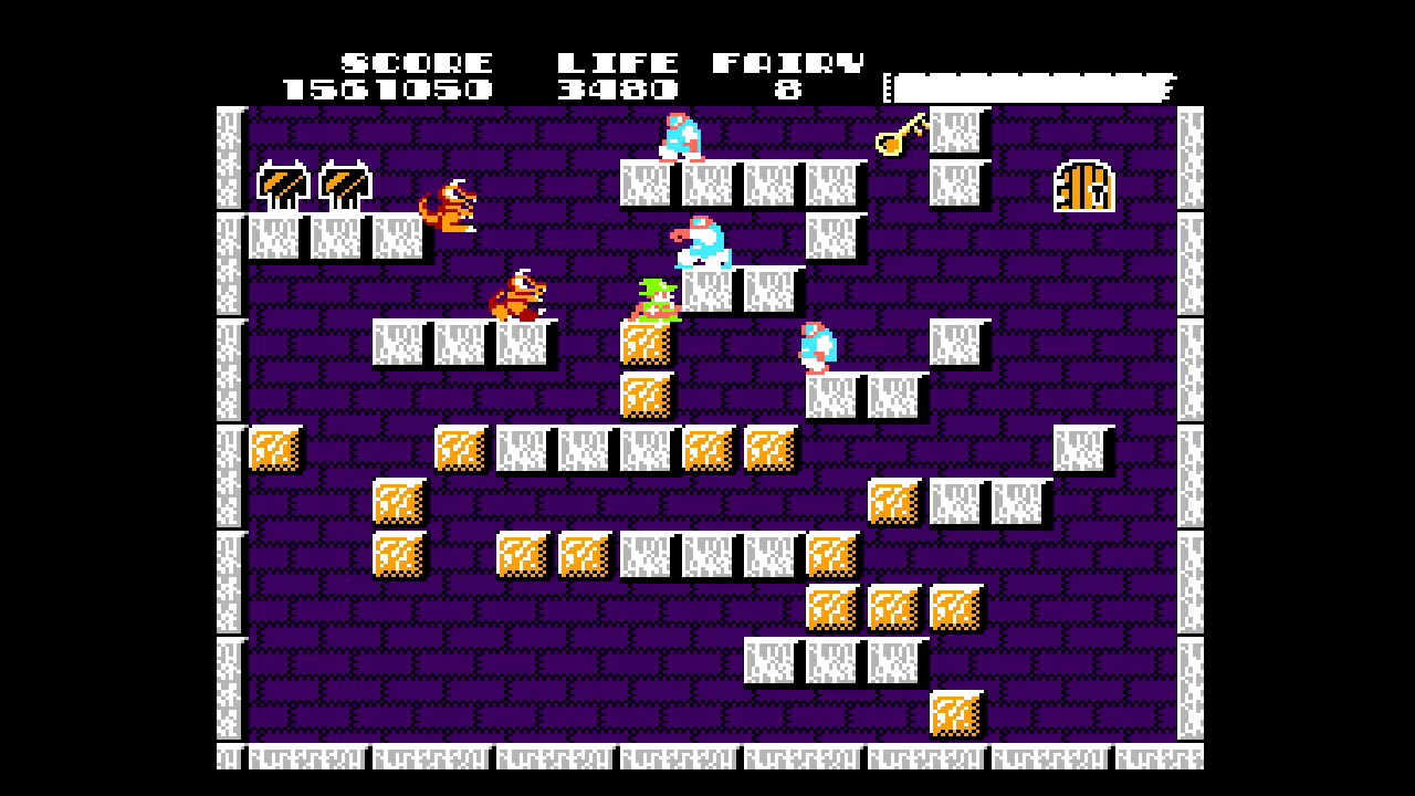 Solomon's Key (NES) - 07 Room 46 Strategy - YouTube