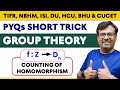 Group Theory | Counting of Homomorphism from f: Z To Dn | PYQs & Short Trick By Gp sir