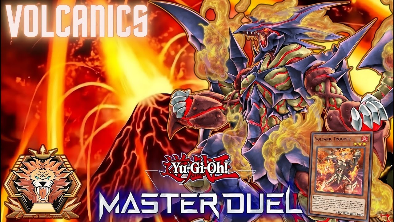 VOLCANIC DECKS INSANE BURN DAMAGE RANKED DUELS! / Yu-Gi-Oh! Master Duel