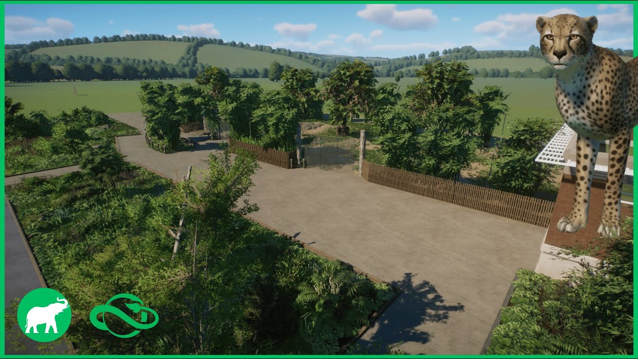 Building an cheetah habitat in the I Abrois Zoo I