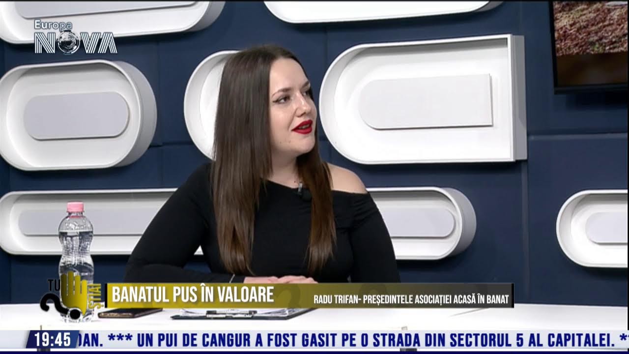 LIVE : Banatul pus în valoare - Tu Știai? cu Miruna Mărgan - Europa Nova - 12.02.2025 LIVE : Banatul pus în valoare - Tu Știai? cu Miruna Mărgan - Europa Nova - 12.02.2025