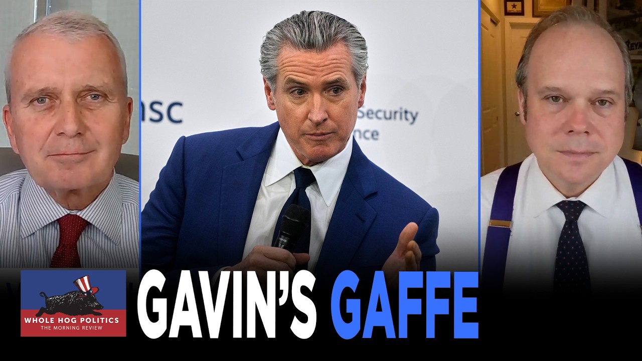Republicans Attack Gavin Newsom After "960 SAT Guy" Comment | WHOLE HOG POLITICS