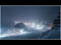 Freezing Blizzard in a Mountain Village┇Heavy Howling Wind &amp; Blowing Snow┇Wind Sounds for Sleeping