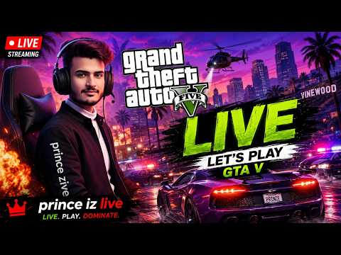 🔴GTA V Live @princeizlive #bgmslive #shorts #live