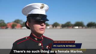 Marine Female Dress Blues