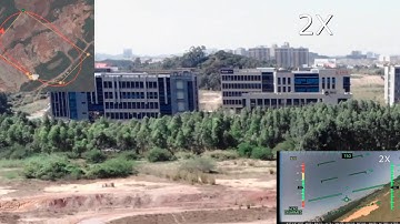 Test of a quadrotor tail-sitter UAV system