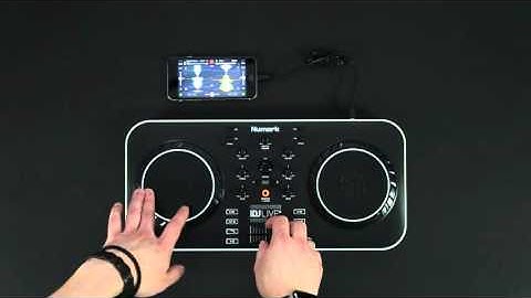 Numark iDJ Live 2 DJ Controller for djay by Algoriddim - Scratch Session
