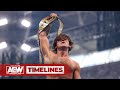 The RISE of the Cold-Hearted Handsome Devil &amp; FTW Champion: HOOK! | AEW Timelines