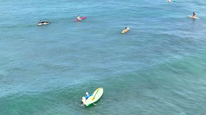 Rick Sasha kayak Baby Makapu