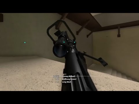 how to shoot through the entire map