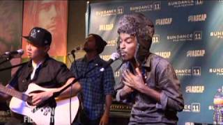 K&#39;NAAN Performs &quot;Wavin&#39; Flag&quot; at the Sundance ASCAP Music Cafe