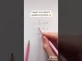 WHY YOU DIDN'T LEARN IN SCHOOL ❓❓#maths #mathstricks #shorts