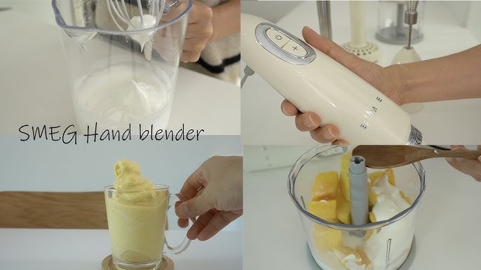 Smeg Hand Blender Food Processor Attachment on Vimeo