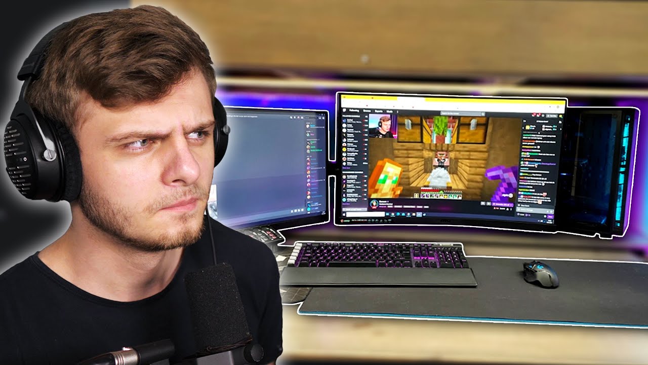 Duncan bekijkt setups van kijkers