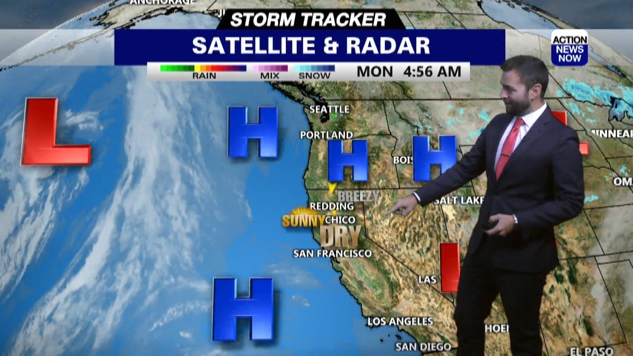 Storm Tracker Forecast: Bright & breezy Monday - YouTube