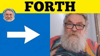 😎 Forth Prefix Meaning - Forth Suffix Defined - Forthright Forthcoming Forthwith Henceforth