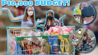 Grocery Shopping With Me 10000 Pesos Budget Sai Datinguinoo