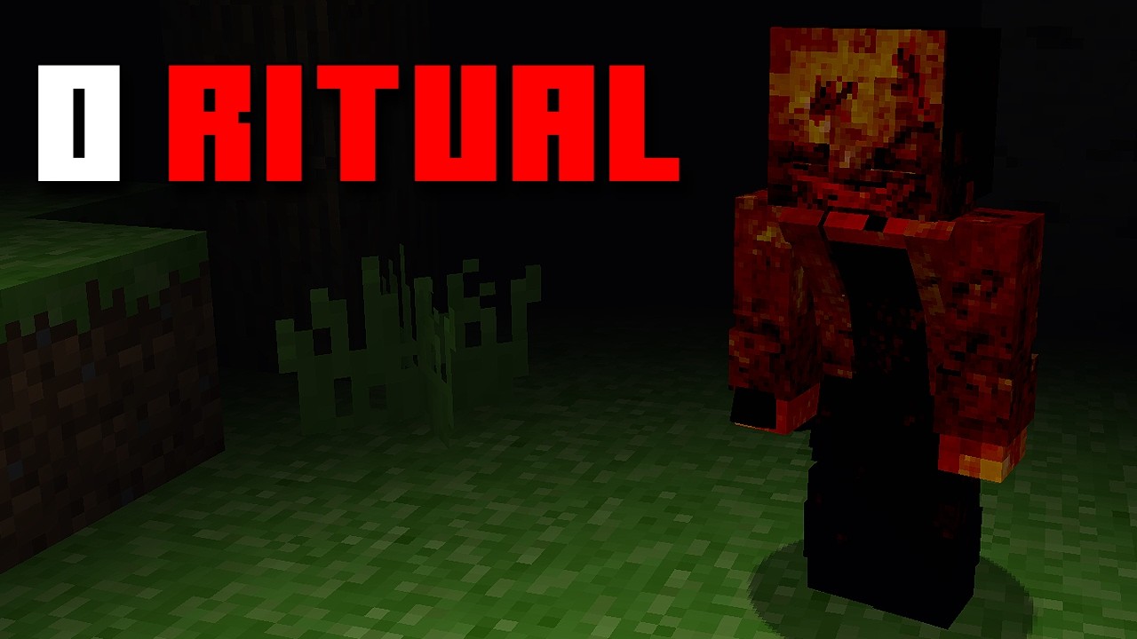 O RITUAL : O MOD mais assustador de Minecraft que eu ja vivenciei.