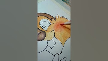 cute Squirrel drawing😍🐿️|| #trend #artist #youtubepartner #abstractedsanchita #sketch #squirrel